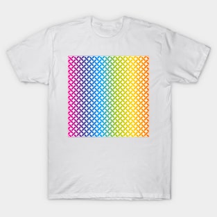 Full Spectrum Weave Pattern (White) T-Shirt